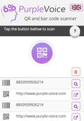 iPhone QR reader