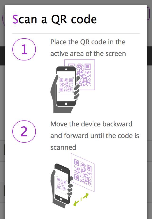 modal for app