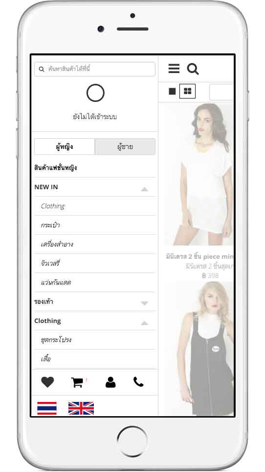 Application in Thai and english