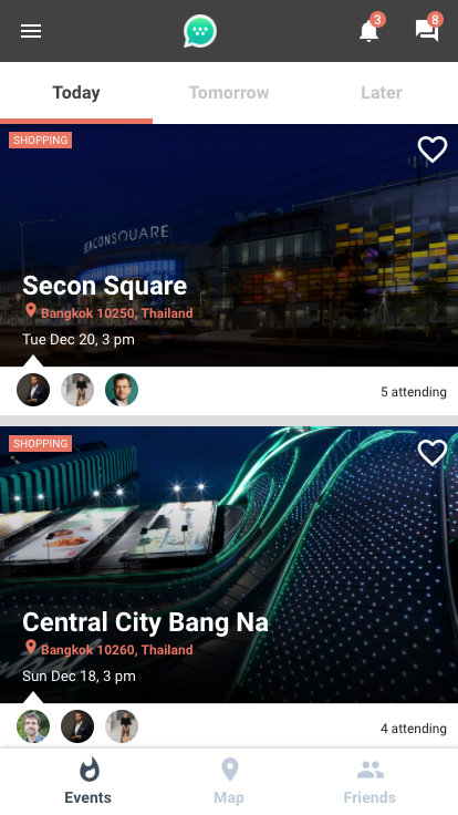 Conferences app